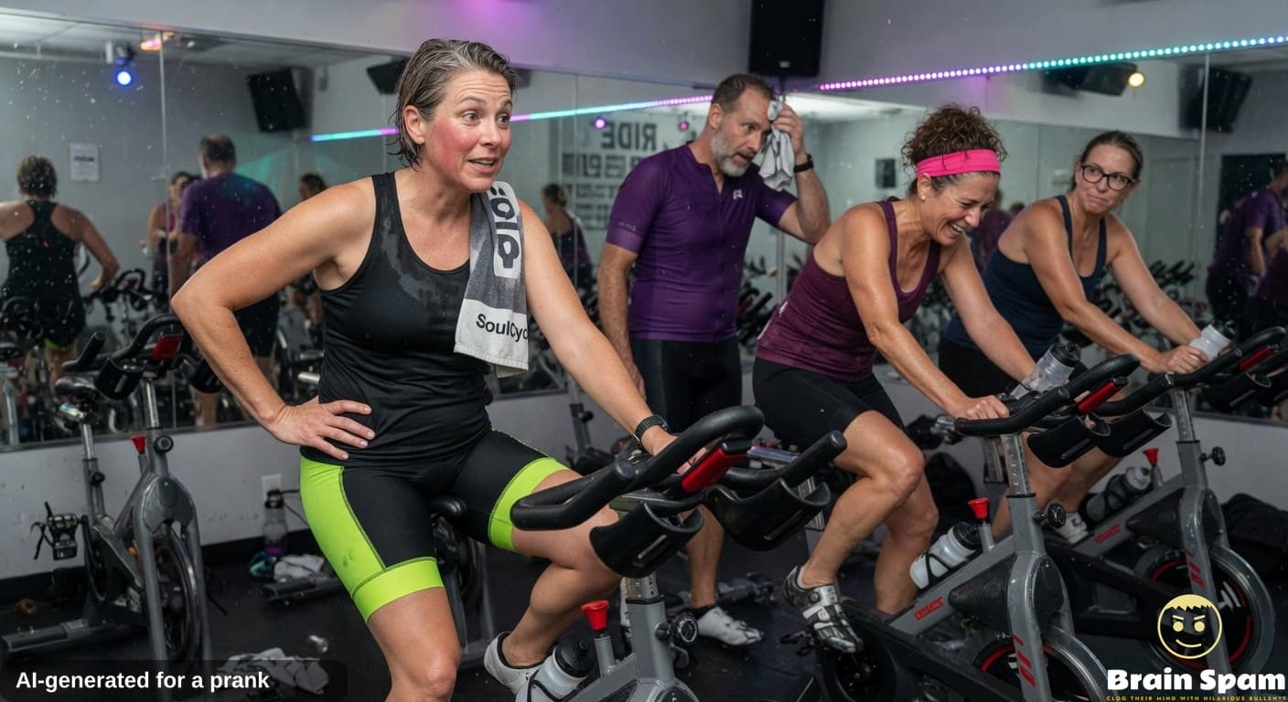 Spin Class Attendee Leaves With Deep Playlist Convictions
